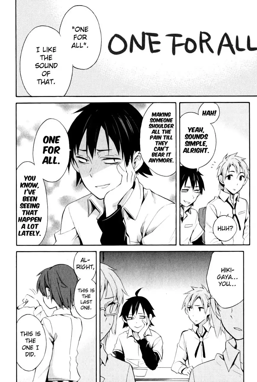 Yahari Ore no Seishun Love Come wa Machigatteiru. Chapter 23 25